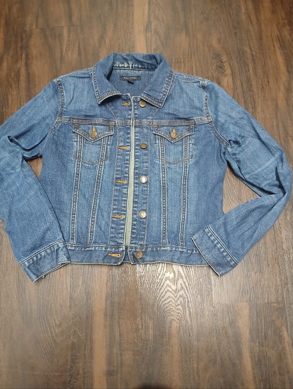 Banana Republic Blue Denim Trucker Jacket